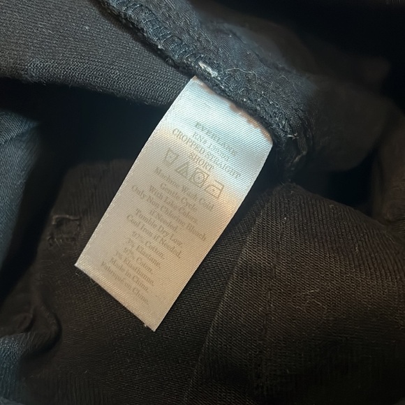 Everlane The Straight Leg Crop in Black Size 0 - Picture 10 of 10